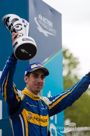 Podium: third place Sébastien Buemi, Renault e.Dams