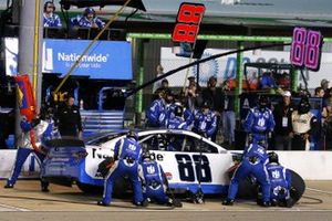 Alex Bowman, Hendrick Motorsports, Chevrolet Camaro Nationwide pit stop