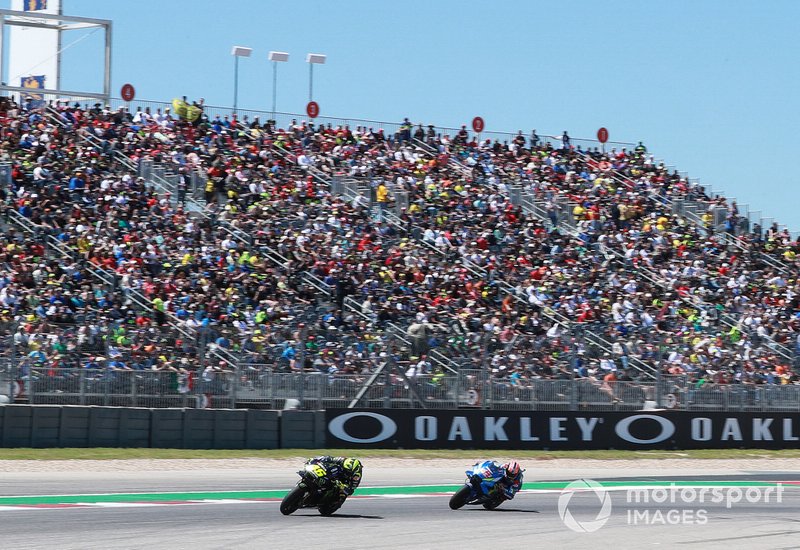 Valentino Rossi, Yamaha Factory Racing, Alex Rins, Team Suzuki MotoGP