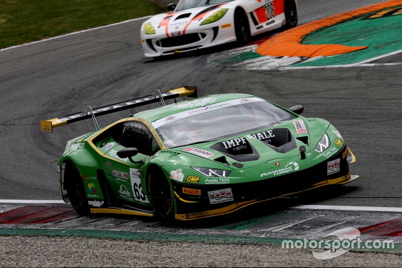 #63 Lamborghini Huracan GT3 Evo GT3 PRO, Imperiale Racing: Postiglione-Mul-Frassineti