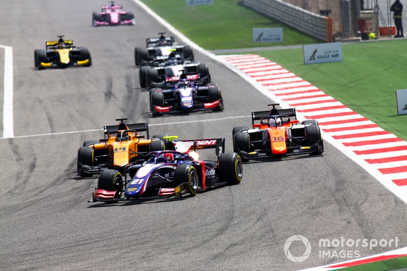 Ralph Boschung, TRIDENT, Dorian Boccolacci, CAMPOS RACING et Jordan King, MP MOTORSPORT