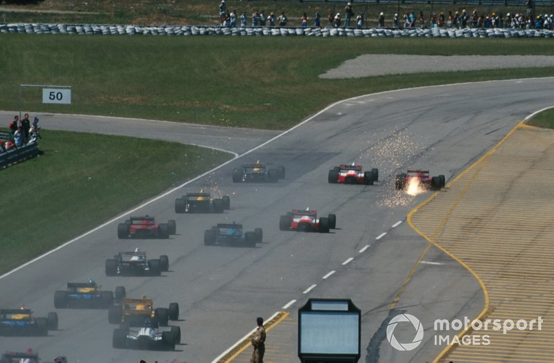 Start zum GP Brasilien 1989 in Rio de Janeiro