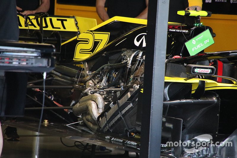 Renault F1 RS19, dettaglio del motore