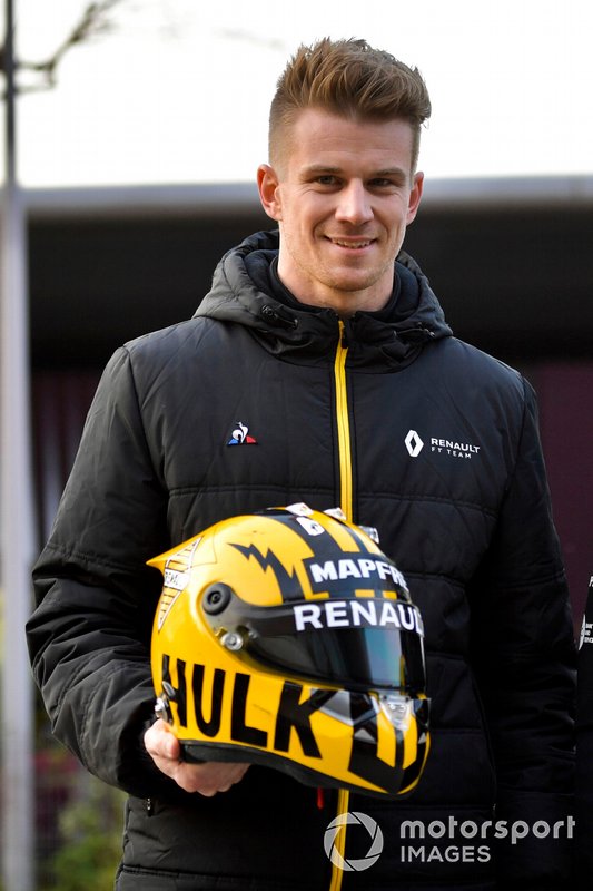 Nico Hulkenberg, Renault F1 Team, kask tasarımı