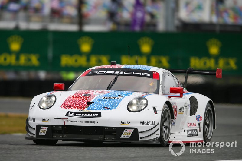 3. #912 Porsche GT Team Porsche 911 RSR, GTLM: Mathieu Jaminet, Earl Bamber, Laurens Vanthoor