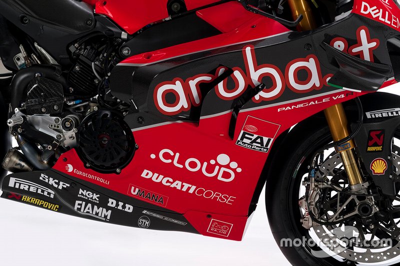 Detalle del Aruba.it Racing-Ducati SBK Team, Ducati Panigale V4R