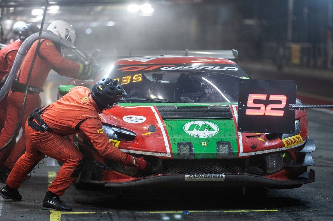#52 AF Corse - Francorchamps Motors Ferrari 296 GT3: Louis Machiels, Jef Machiels, Marco Siebert, Tommaso Mosca