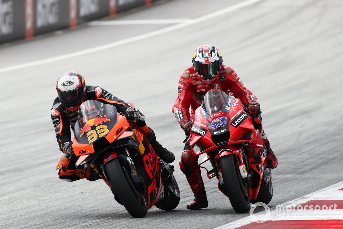 Brad Binder, Red Bull KTM Factory Racing Jack Miller, Ducati Team