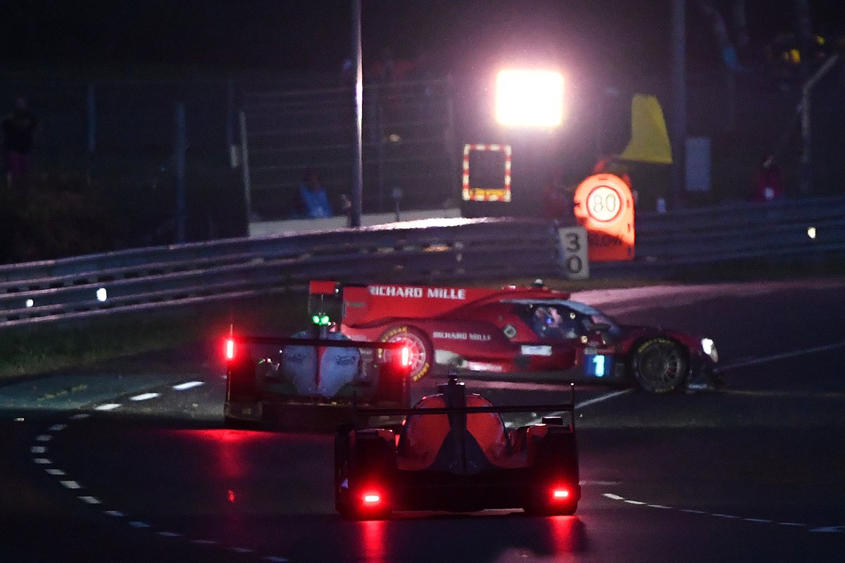 Choque de #74 Racing Team India Eurasia Ligier JSP217 - Gibson LMP2, James Winslow, John Corbett, Tom Cloet, #1 Richard Mille Racing Team Oreca 07 - Gibson LMP2, Tatiana Calderón, Sophia Floersch, Beitske Visser