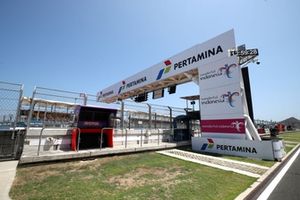 Vista general del pitlane