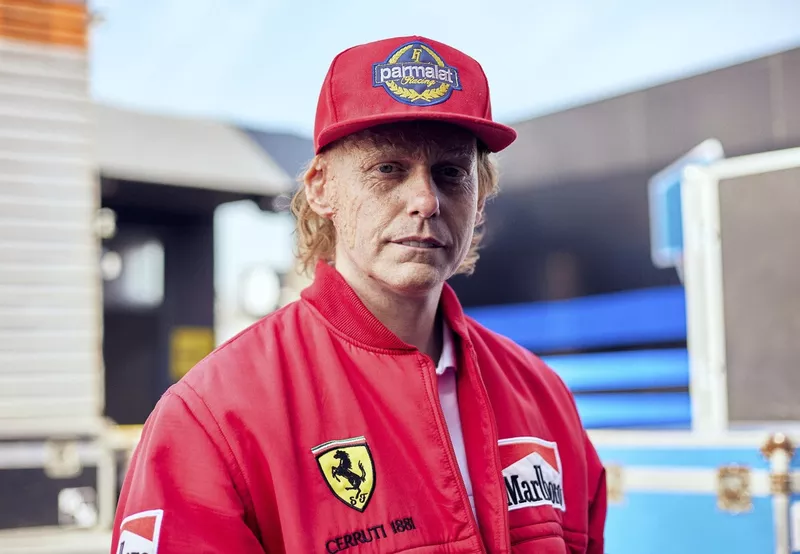 Johannes Heinrichs als Niki Lauda in Senna