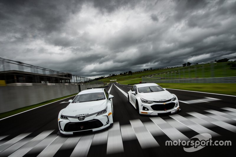 Os novos Corolla e Cruze da Stock Car 2020