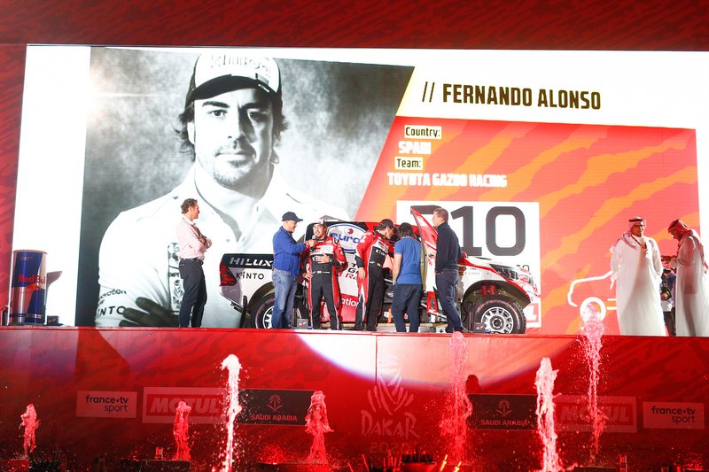 #310 Hallspeed Toyota: Fernando Alonso, Marc Coma