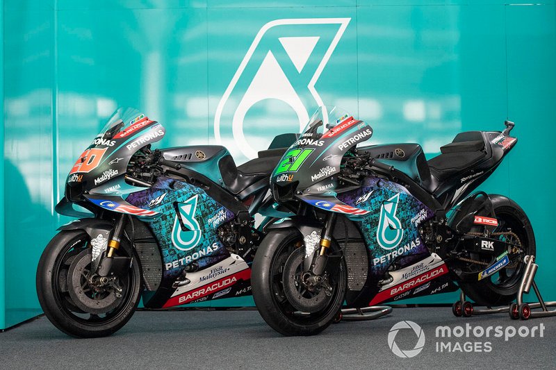 Petronas Yamaha SRT, decoración carrera de casa
