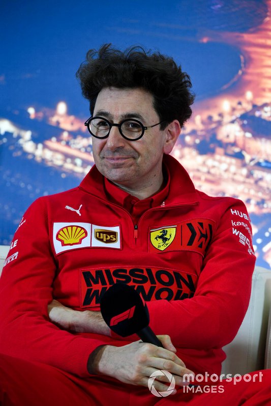 Mattia Binotto, Team Principal Ferrari
