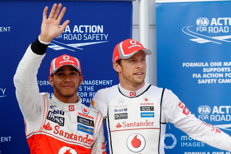 Lewis Hamilton, McLaren e Jenson Button, McLaren