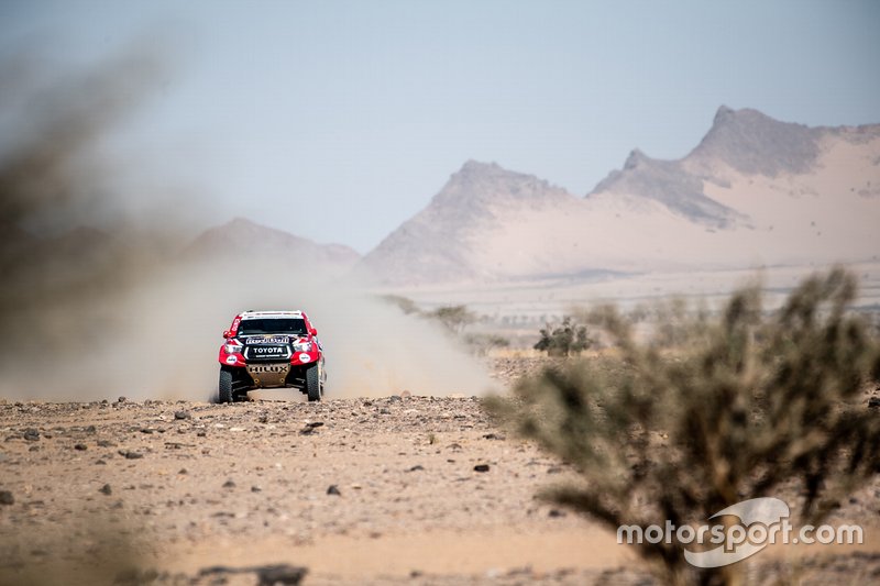#300 Toyota Gazoo Racing: Nasser Al-Attiyah, Matthieu Baumel