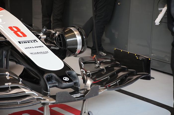 Delantera del Haas F1 Team VF20
