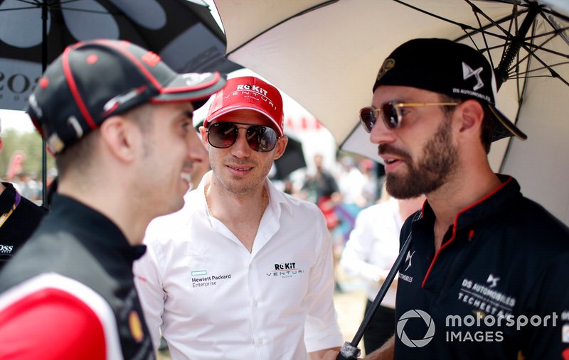 Sébastien Buemi, Nissan e.Dams Edoardo Mortara, Venturi Jean-Eric Vergne, DS Techeetah