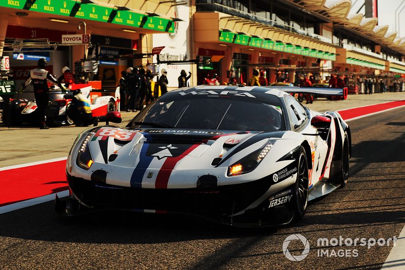 #83 AF Corse Ferrari 488 GTE EVO, Francois Perrodo, Emmanuel Collard, Nicklas Nielsen