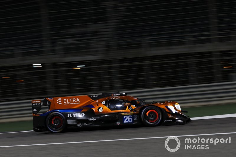 #26 G-Drive Racing Oreca 07: Roman Rusinov, Jean-Eric Vergne, Job Van Uitert