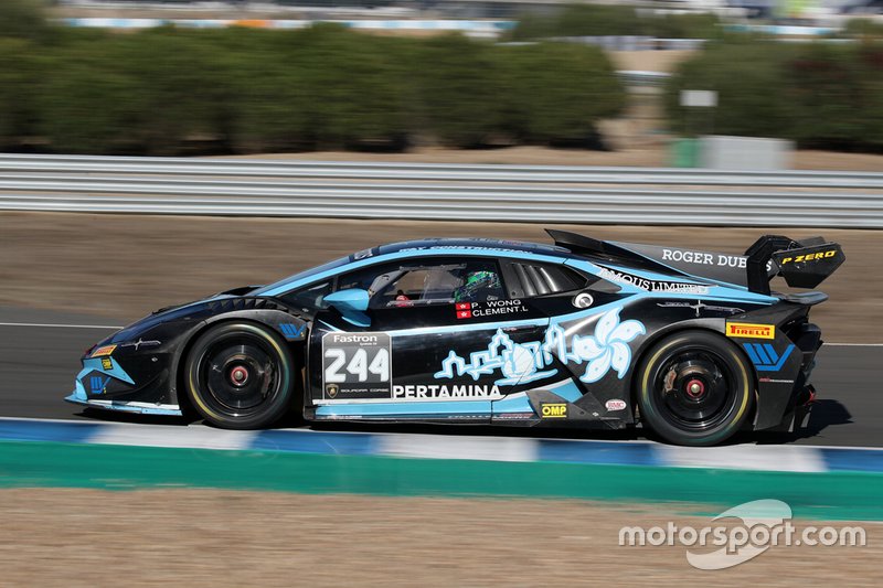 #244 Huracan Super Trofeo Evo, 852 Challengers: Paul Wong, Clement Li