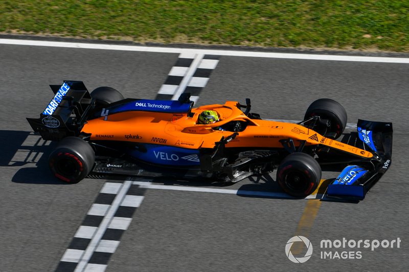 Lando Norris, McLaren MCL35