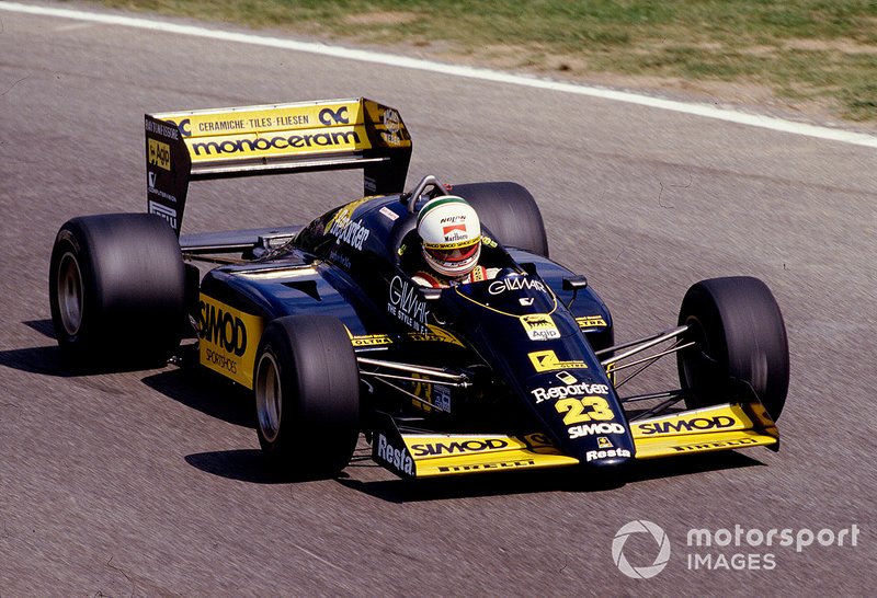 Andrea de Cesaris, Minardi M186 Motori Moderni