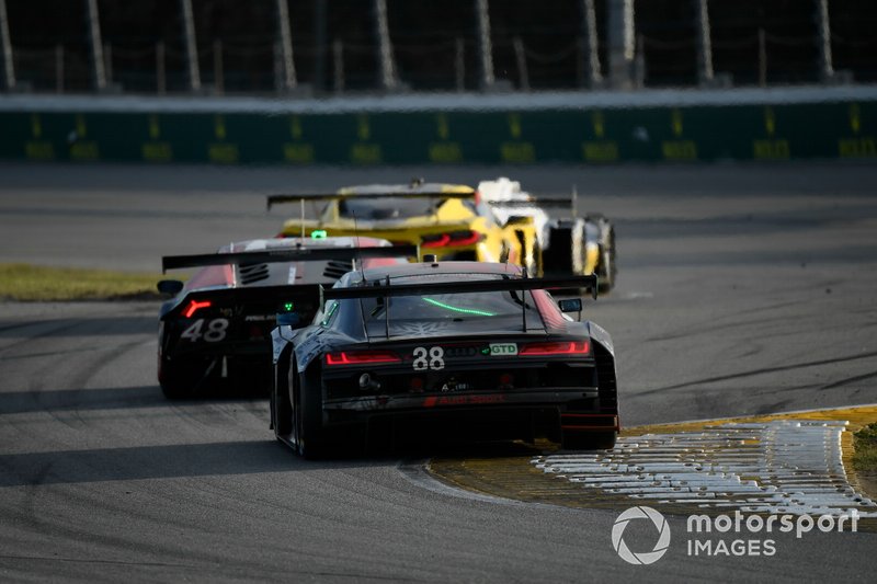 #88 WRT Speedstar Audi Sport Audi R8 LMS GT3, GTD: Mirko Bortolotti, Rolf Ineichen, Daniel Morad, Dries Vanthoor