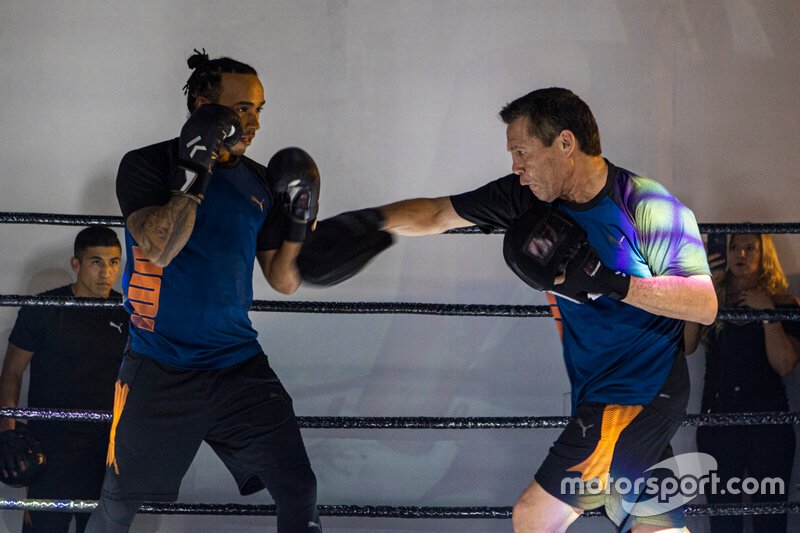 Lewis Hamilton, Mercedes y Julio César Chávez, excampeón mundial de boxeo