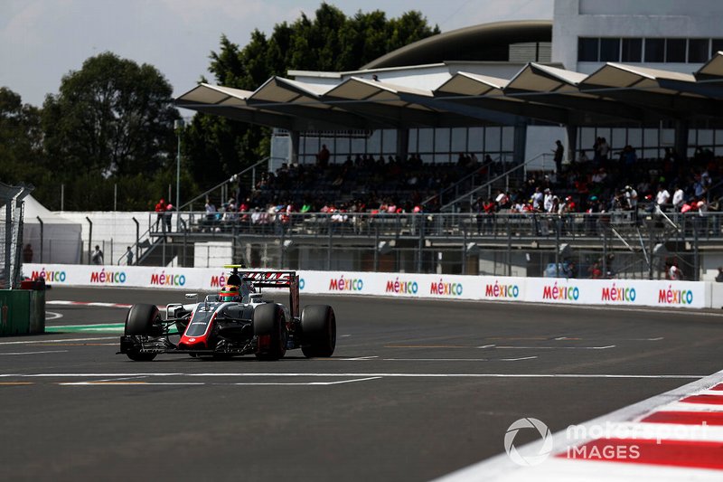 Esteban Gutiérrez fue piloto titular por última vez en F1 con Haas. 