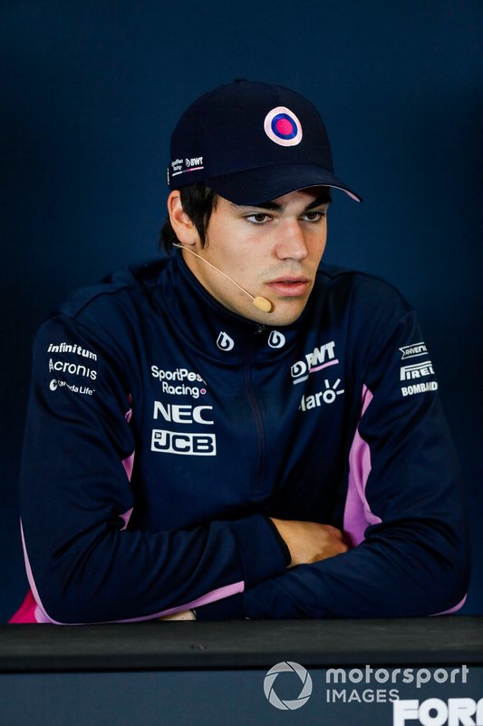 Press conference, Lance Stroll, Racing Point