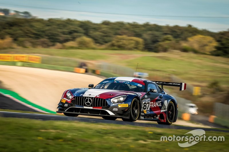 #87 FRA AKKA-ASP Mercedes - AMG GT3: Jean-Luc Beaubelique, Jim Pla