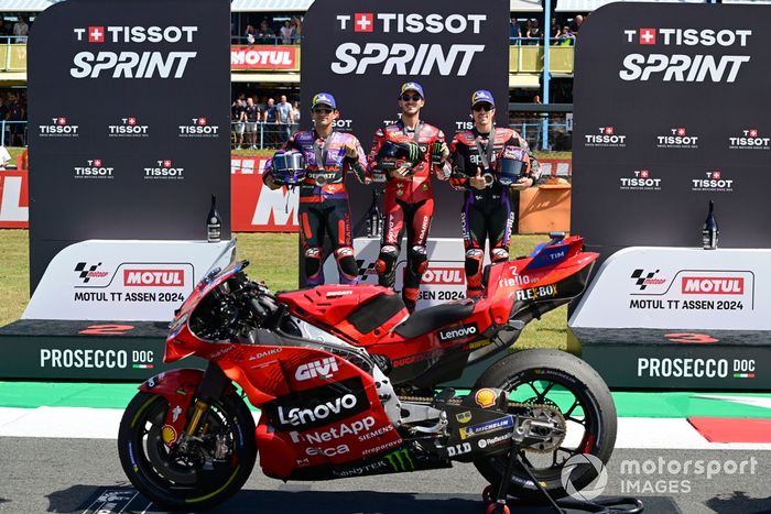 Jorge Martín, Pramac Racing, Francesco Bagnaia, Ducati Team, Maverick Viñales, Aprilia Racing Team