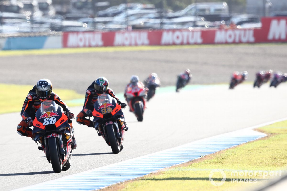 Miguel Oliveira et Brad Binder