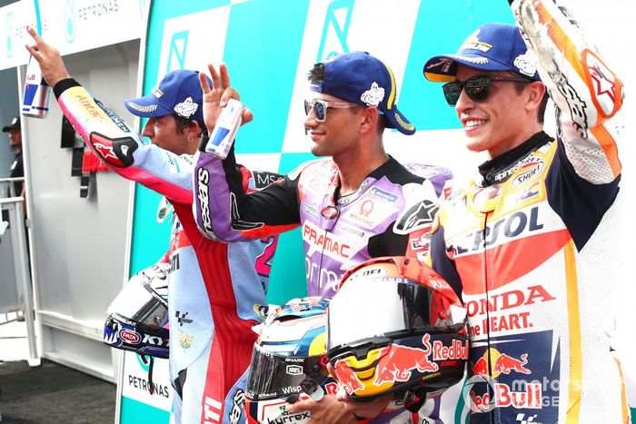 Enea Bastianini, Gresini Racing Jorge Martin, Pramac Racing Marc Marquez, Repsol Honda Team 