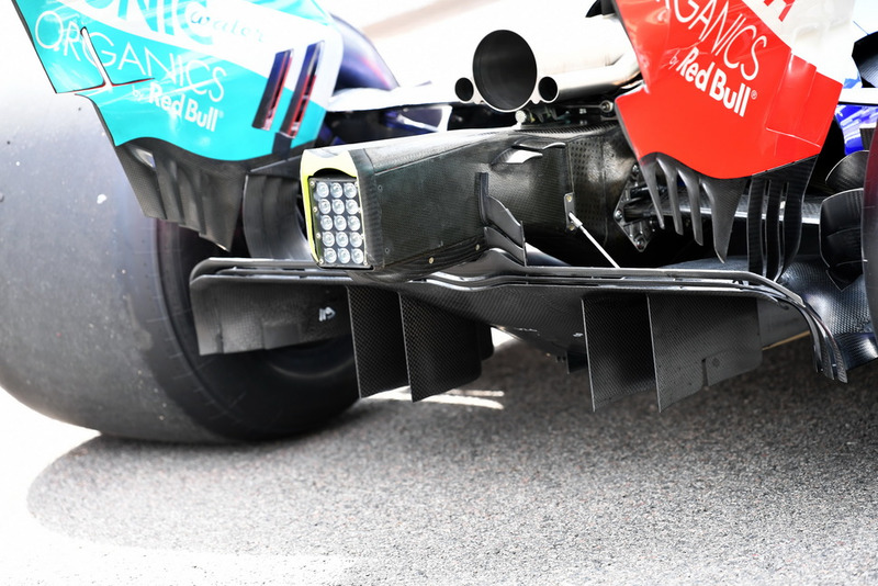 Диффузор Toro Rosso STR13