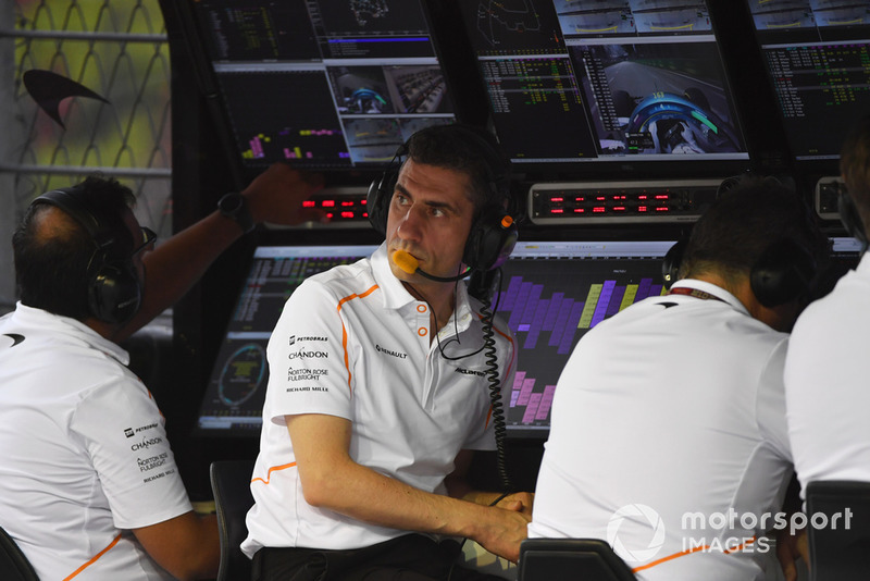 Andrea Stella, Ingeniero de McLaren