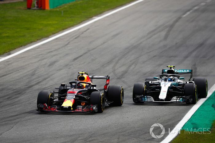 Mira las fotos de su batalla con Bottas que acabó mal