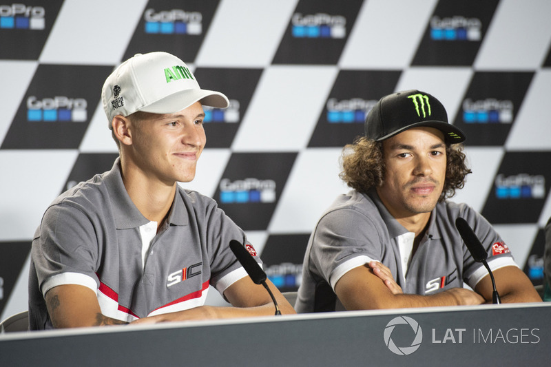 Fabio Quartararo and Franco Morbidelli, Petronas Yamaha Sepang Racing