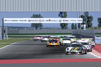 Partenza, Porsche Esports Carrera Cup Italia Prologo 2020