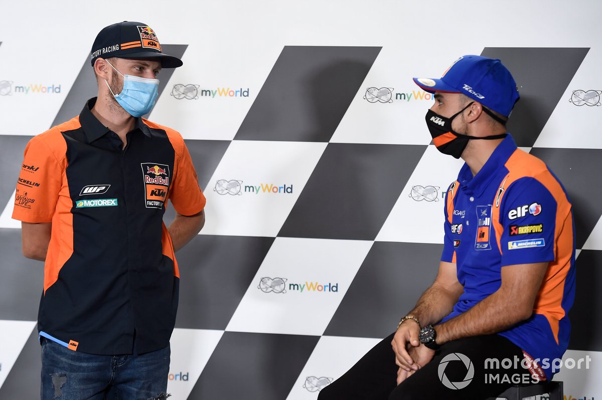 Brad Binder, Red Bull KTM Factory Racing, Miguel Oliveira, Red Bull KTM Tech 3