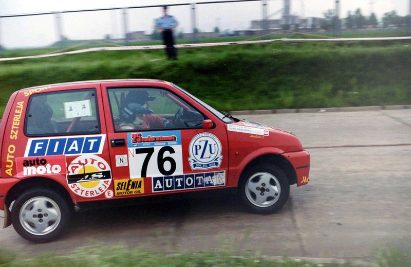 Tomasz Paluch, Marcin Parys, Fiat Cinquecento Sporting