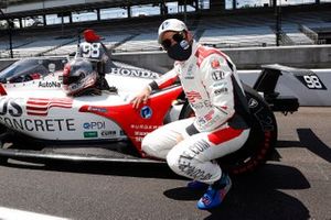 Pole Award Winner: Marco Andretti, Andretti Herta with Marco & Curb-Agajanian Honda