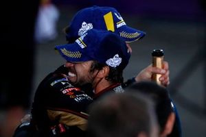 Antonio Felix da Costa, DS Techeetah and Jean-Eric Vergne celebrate
