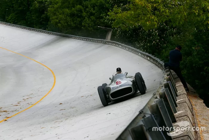 Lewis Hamilton et Sir Stirling Moss à Monza
