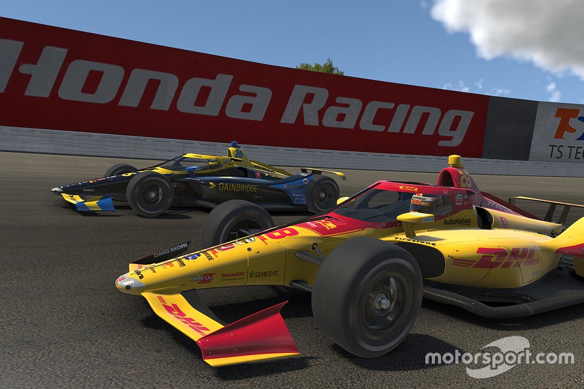 Ryan Hunter-Reay, Andretti Autosport, Zach Veach, Andretti Autosport