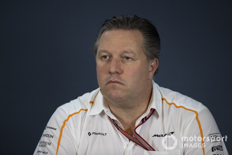 Zak Brown, McLaren Racing CEO in Press Conference