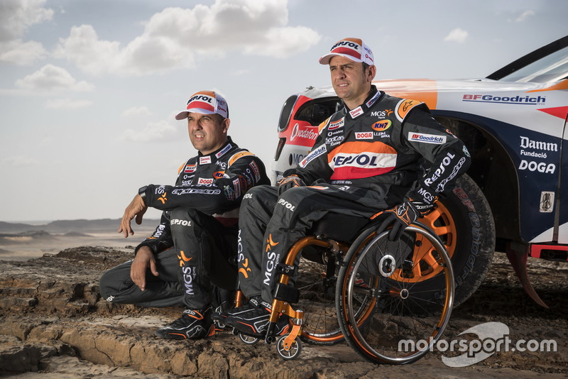 Isidre Esteve y Txema Villalobos, Repsol Rally Team