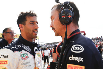 Daniel Ricciardo, Red Bull Racing, on the grid